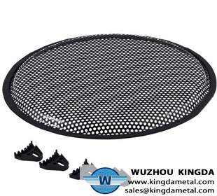 Chemical etching speaker mesh